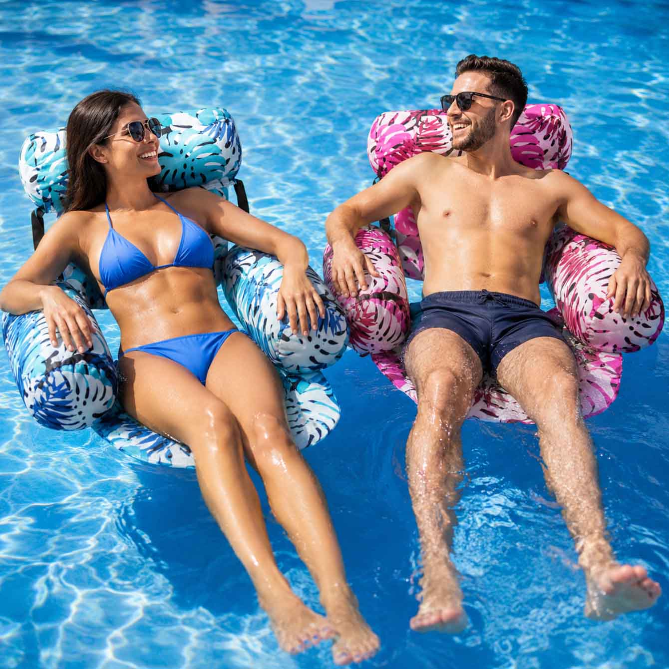 1PC Pool Floats Inflatable Flo - đánh giá và giá Pool Lounger Inflatable