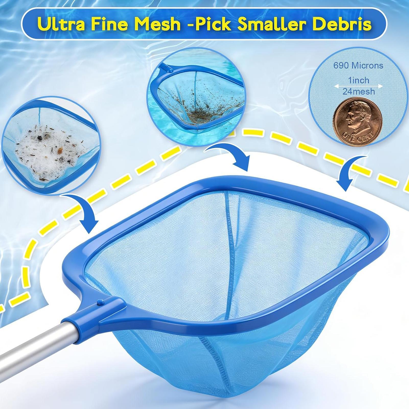 Pool Net Skimmer Water Mesh Fi - đánh giá và giá Pool Skimmer Net