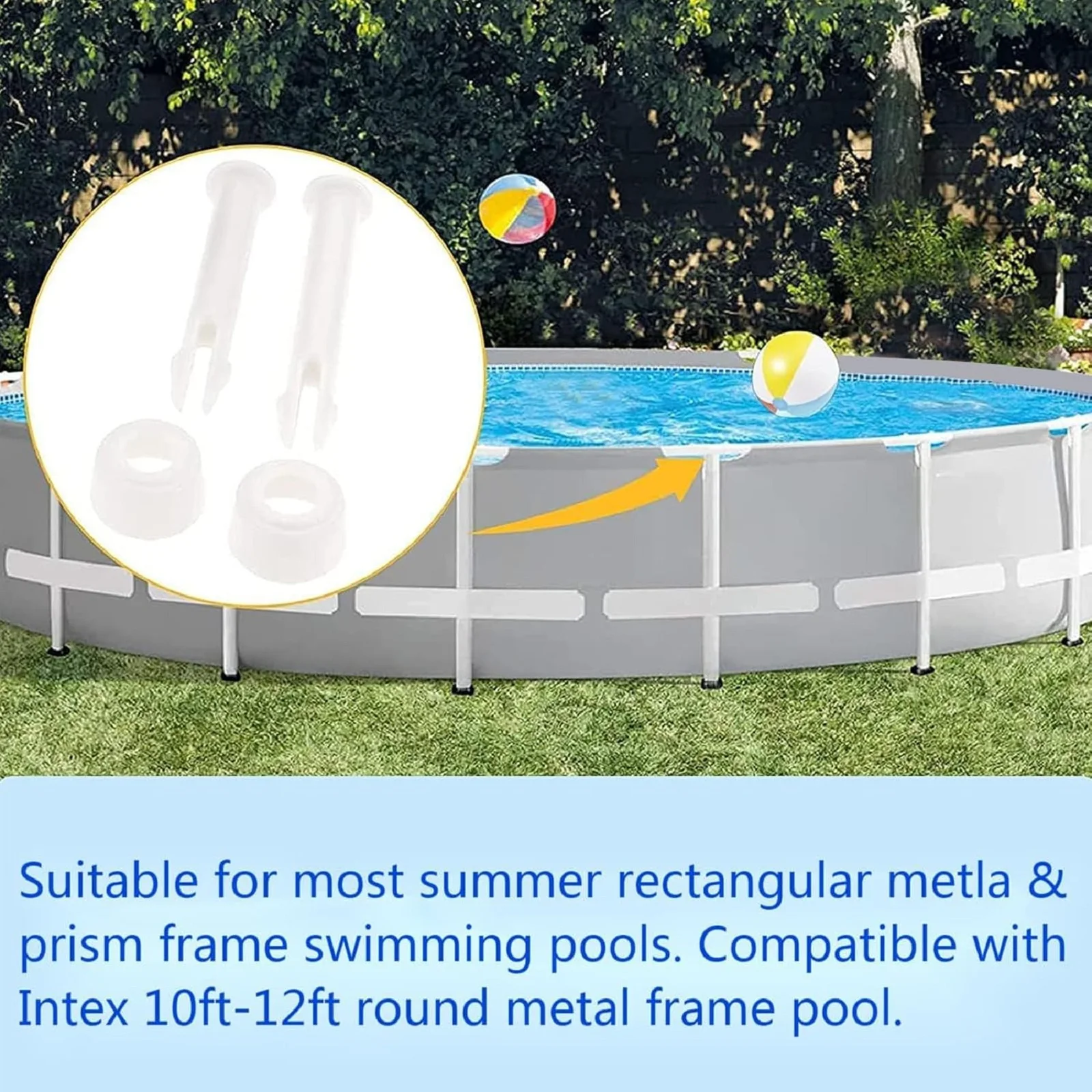 12Pcs Plastic Pool Joint Pins  - đánh giá và giá Pool Ladder Above Ground