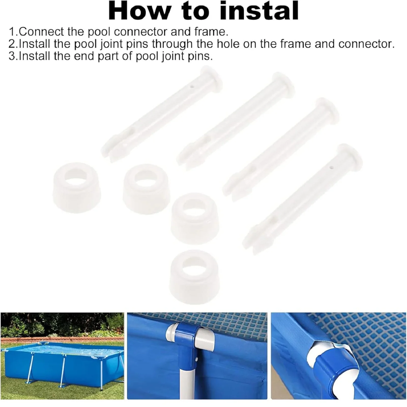 12Pcs Plastic Pool Joint Pins  - đánh giá và giá Pool Ladder Above Ground