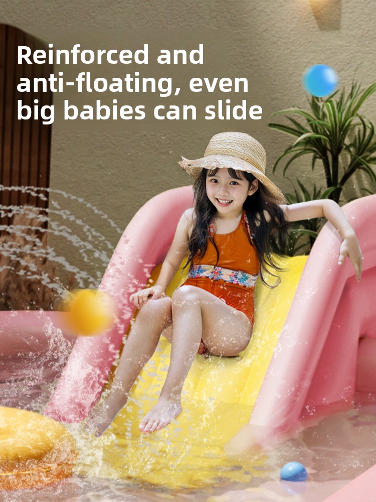 Inflatable Pool With Sunshade  - đánh giá và giá Water Slide Inflatable