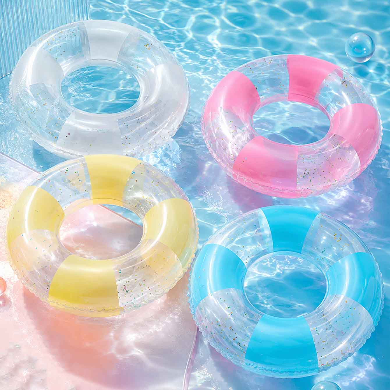 1PC Pool Floats with Handles f - đánh giá và giá Pool Float Ring Inflatable