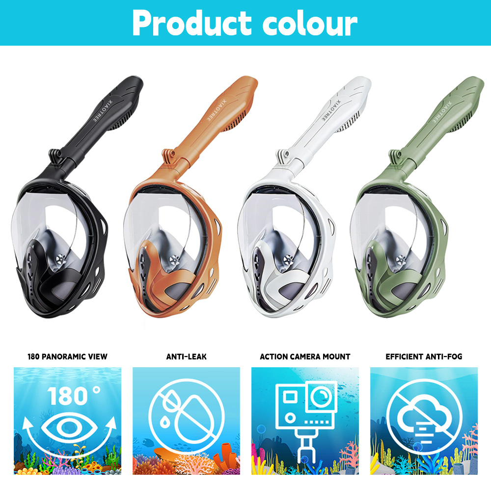 XIAOTREE Full Face Snorkel Mas - đánh giá và giá Snorkel Mask Full Face
