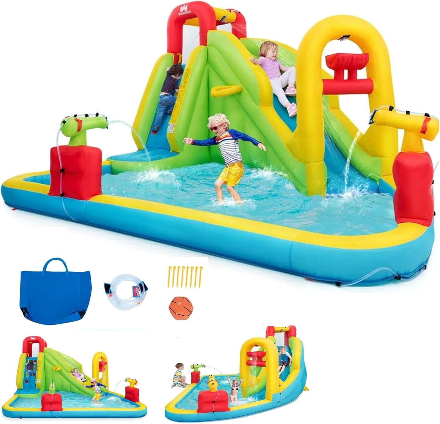 Mega Inflatable Water Park Bou - đánh giá và giá Water Slide Inflatable