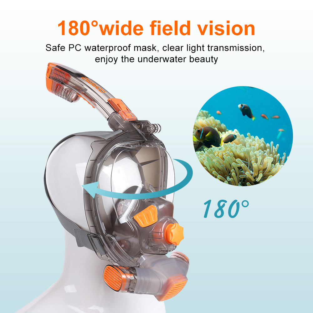 SMACO Full Mặt Lặn Biển Mặt Nạ - đánh giá và giá Snorkel Mask Full Face